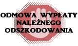 Odmowa wypłaty odszkodowania